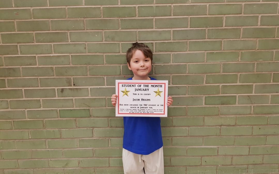January Student Of The Month