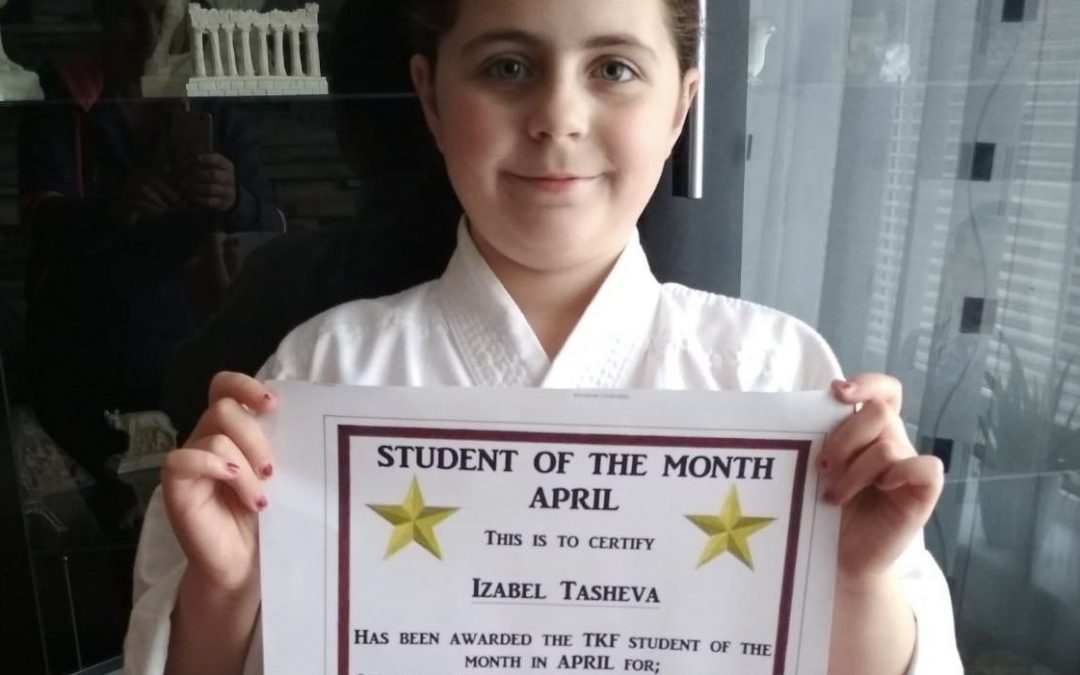 April Student Of The Month